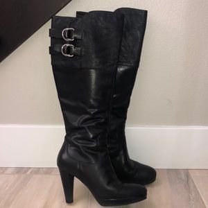 cole haan knee high boots